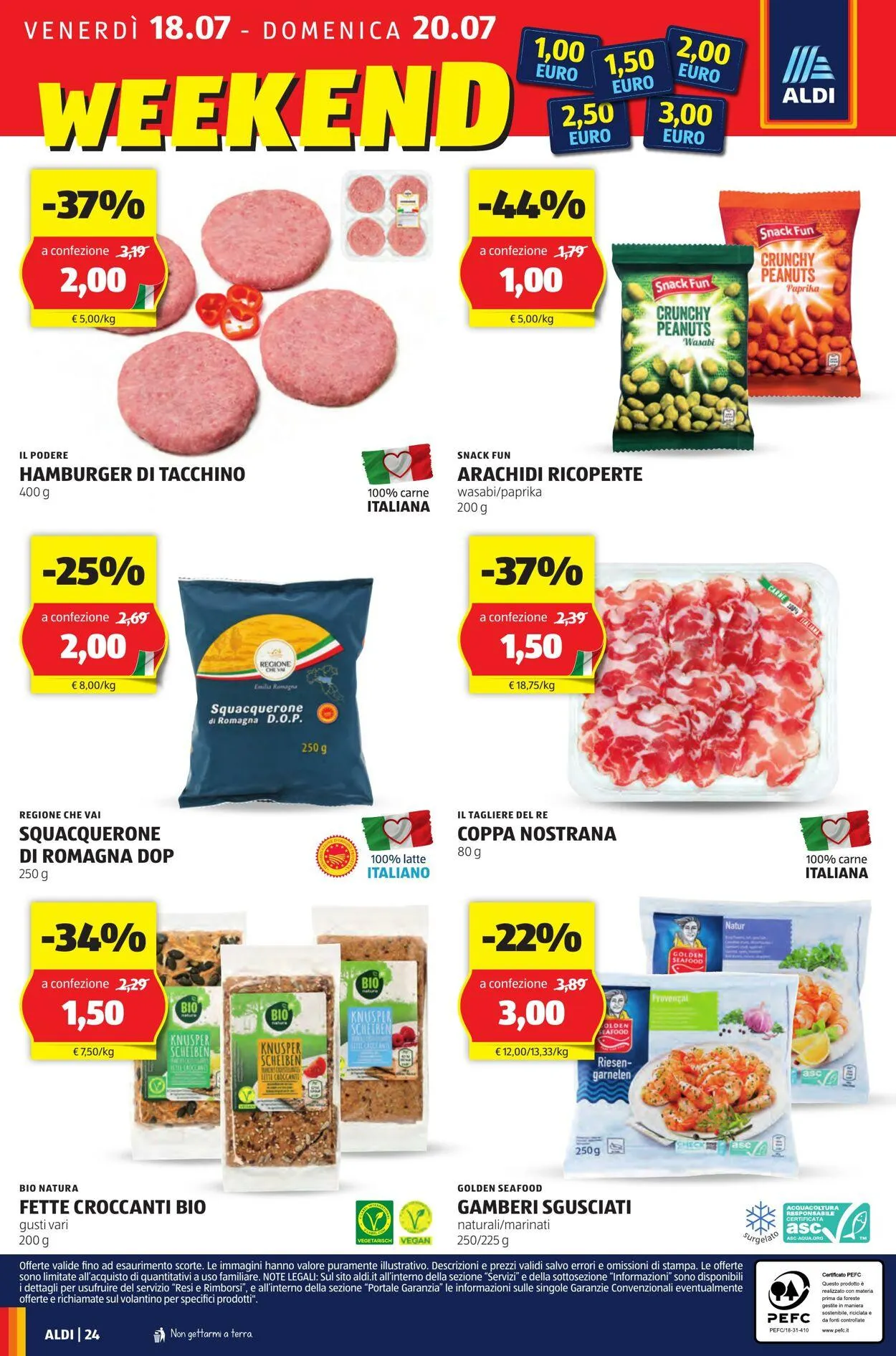 Aldi Volantino attuale da 14 luglio a 20 luglio di 2025 - Pagina del volantino 24