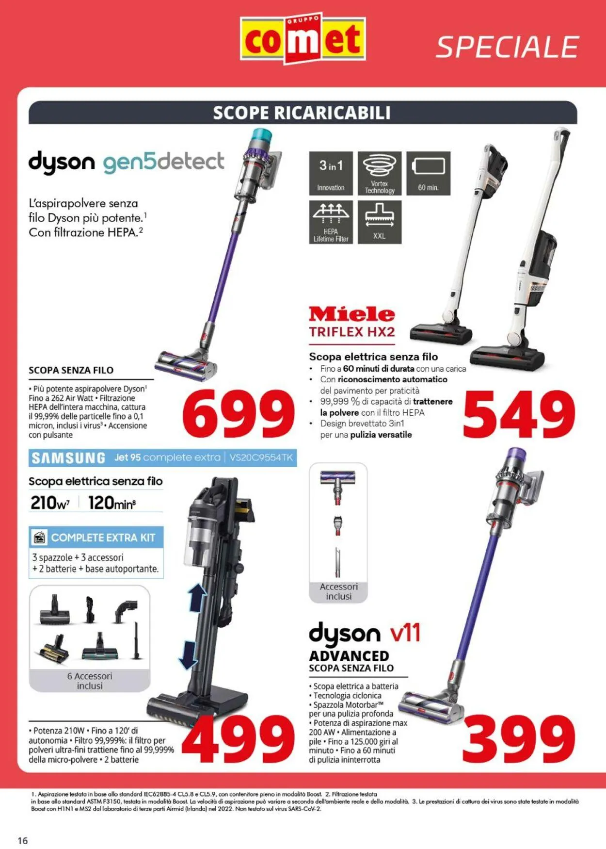 Comet Volantino attuale da 22 agosto a 11 settembre di 2025 - Pagina del volantino 16