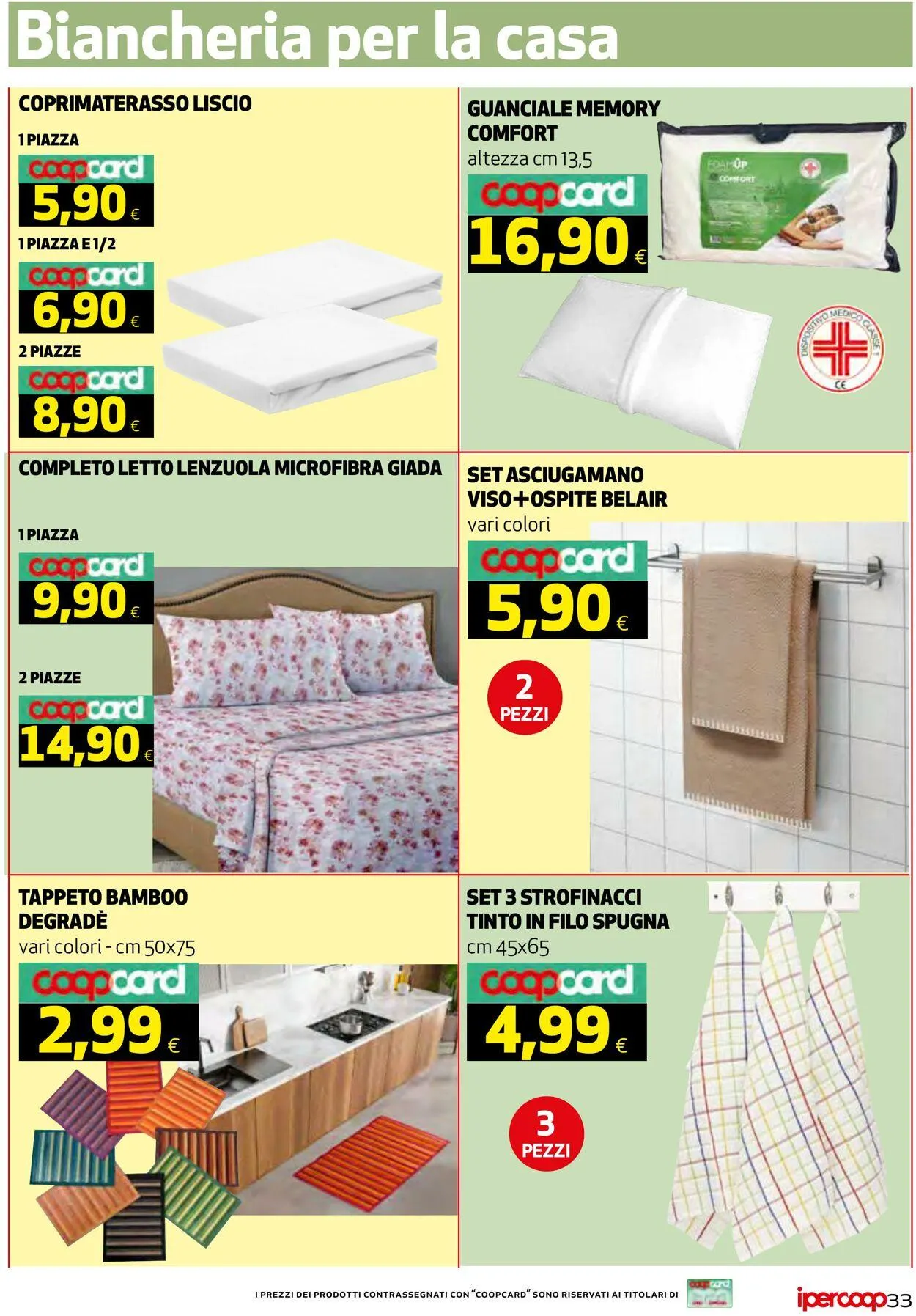 Coop Volantino attuale da 25 luglio a 5 agosto di 2025 - Pagina del volantino 33