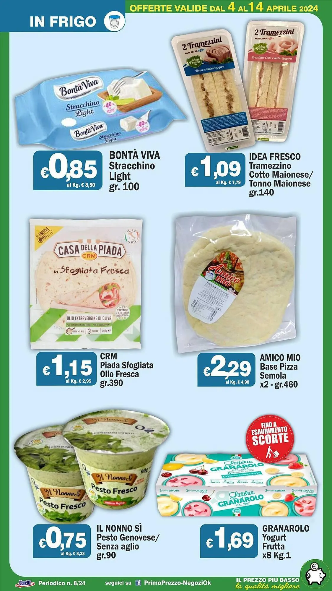Volantino Primo Prezzo da 4 aprile a 14 aprile di 2024 - Pagina del volantino 46