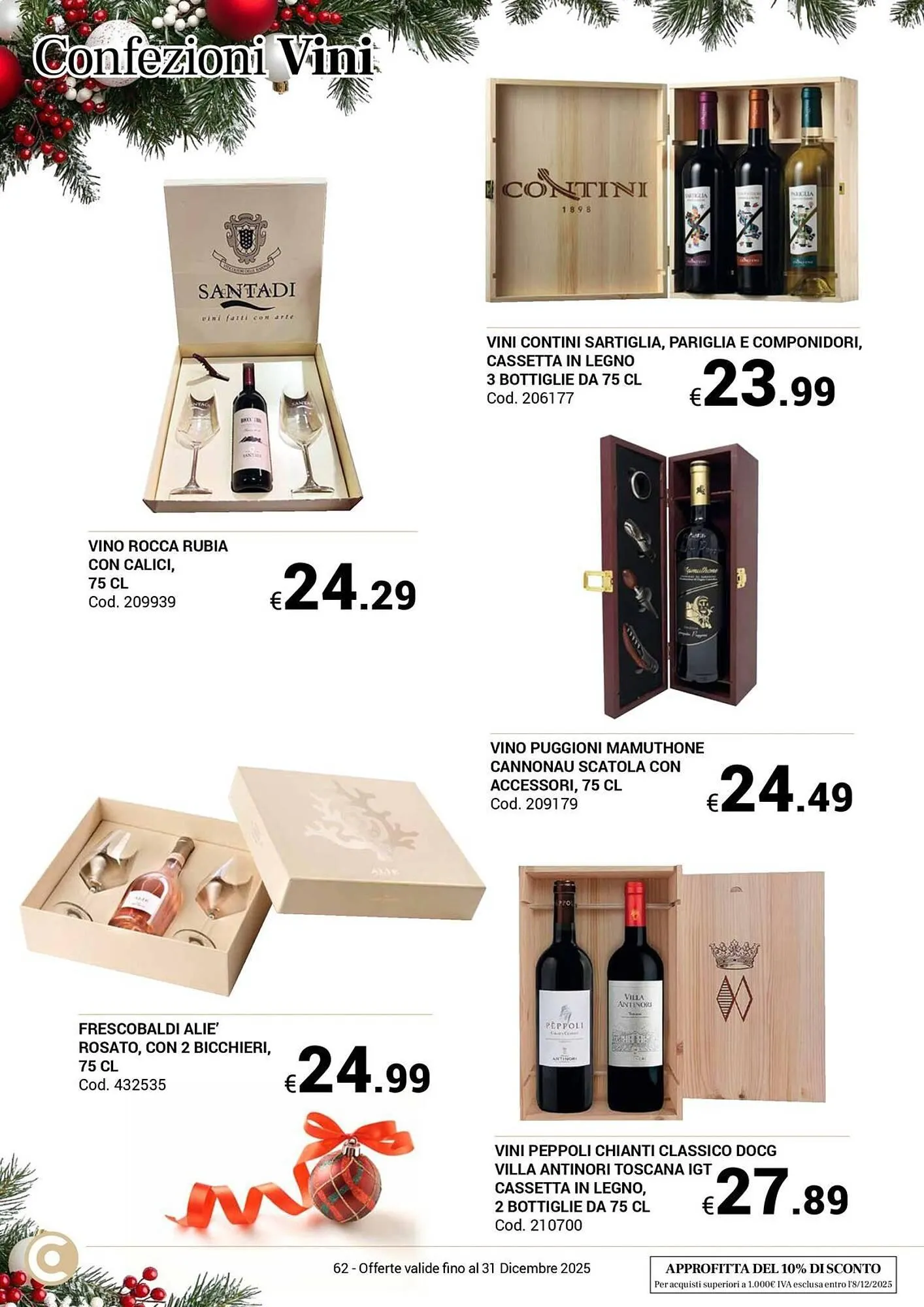 Volantino Centro Cash da 23 ottobre a 31 dicembre di 2025 - Pagina del volantino 62