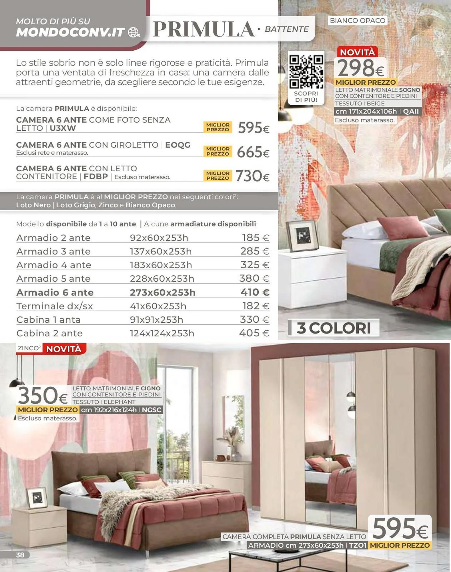 Volantino Mondo Convenienza da 1 gennaio a 31 marzo di 2026 - Pagina del volantino 40