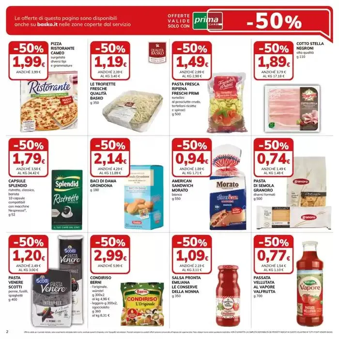 Promo 50% da 22 aprile a 7 maggio di 2025 - Pagina del volantino 2