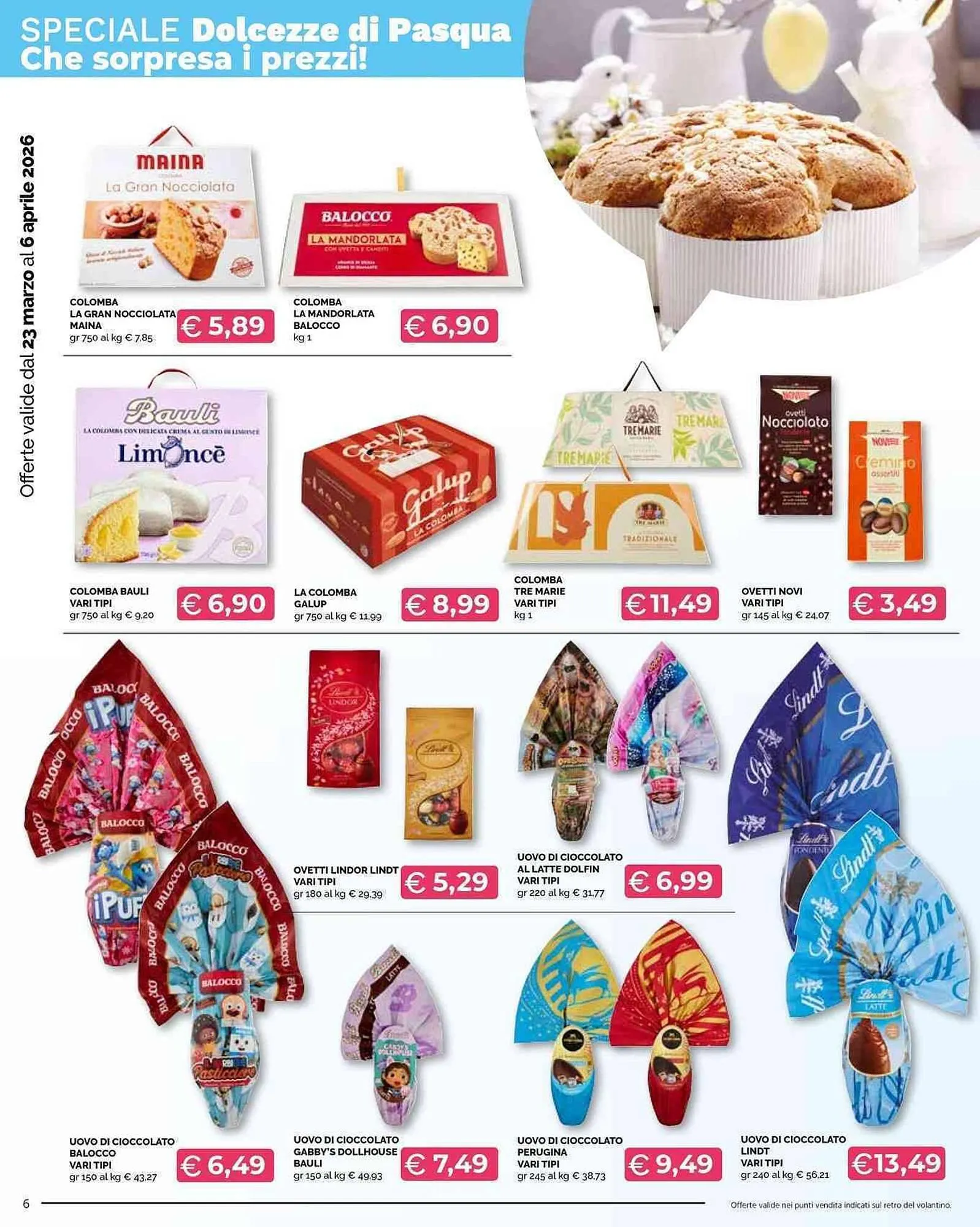 Volantino Mercatò Local da 23 marzo a 6 aprile di 2026 - Pagina del volantino 6