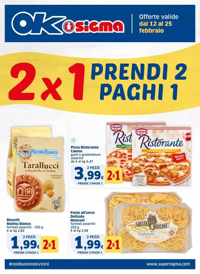 2x1 Prendi 2 paghi 1 - 1