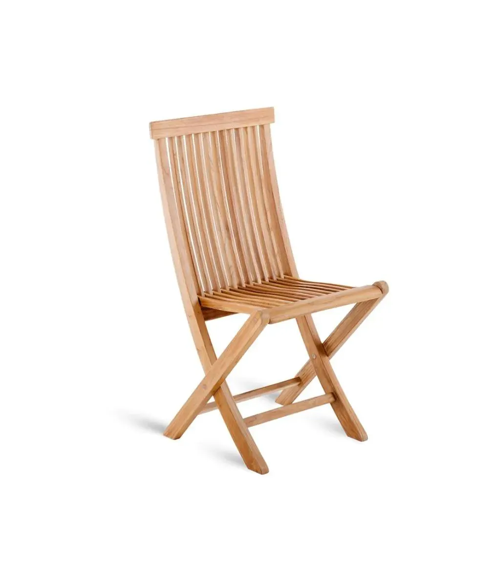 Sedia William pieghevole di teak