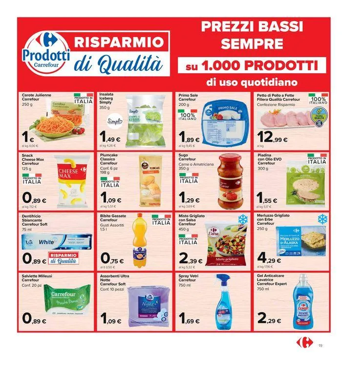 Sconti fino al 50 % da 22 agosto a 5 settembre di 2024 - Pagina del volantino 19