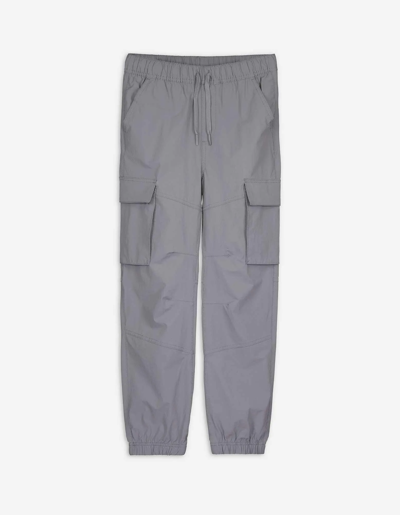 Pantaloni cargo - nylon - grigio scuro