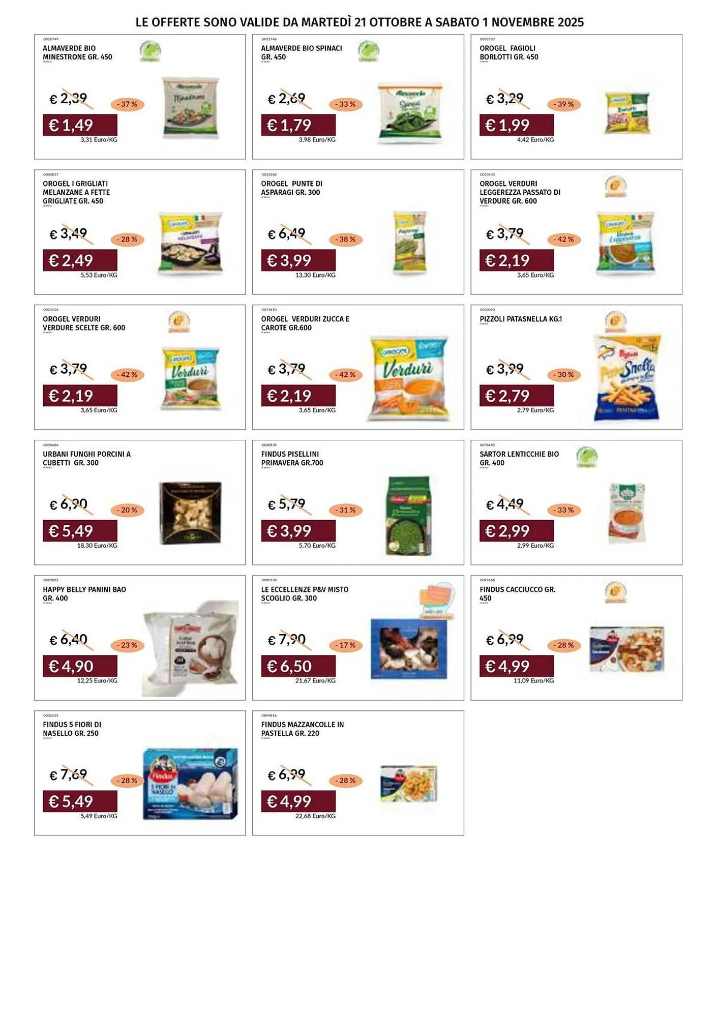 Volantino Prezzemolo e Vitale da 21 ottobre a 1 novembre di 2025 - Pagina del volantino 11