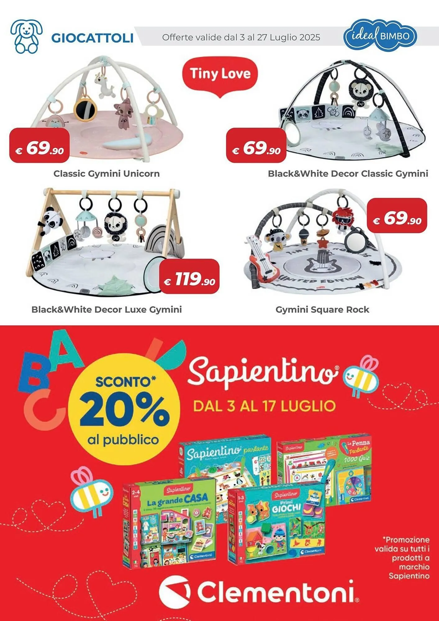 Volantino Ideal Bimbo da 3 luglio a 27 luglio di 2025 - Pagina del volantino 16
