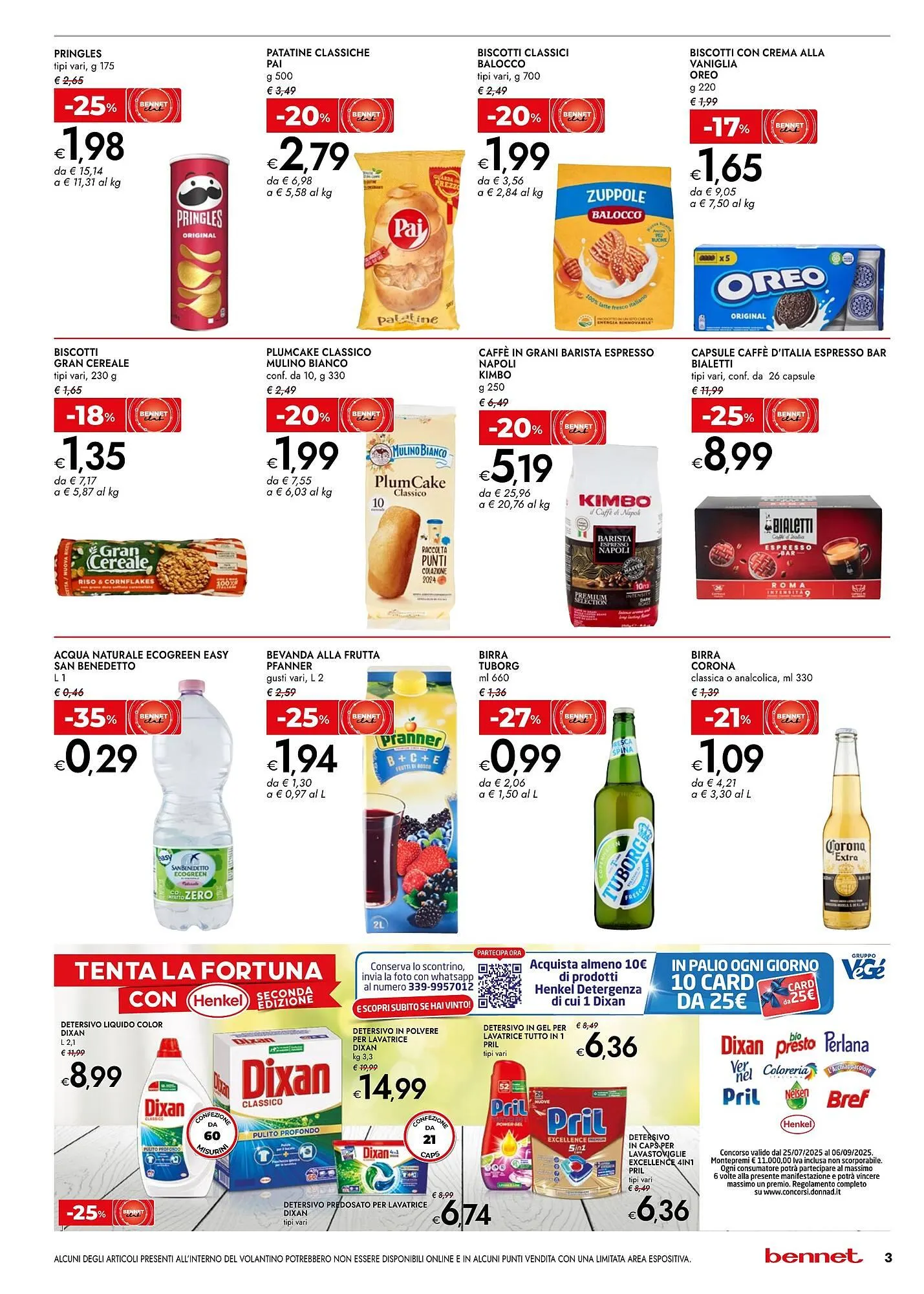 Volantino Bennet da 24 luglio a 3 agosto di 2025 - Pagina del volantino 3