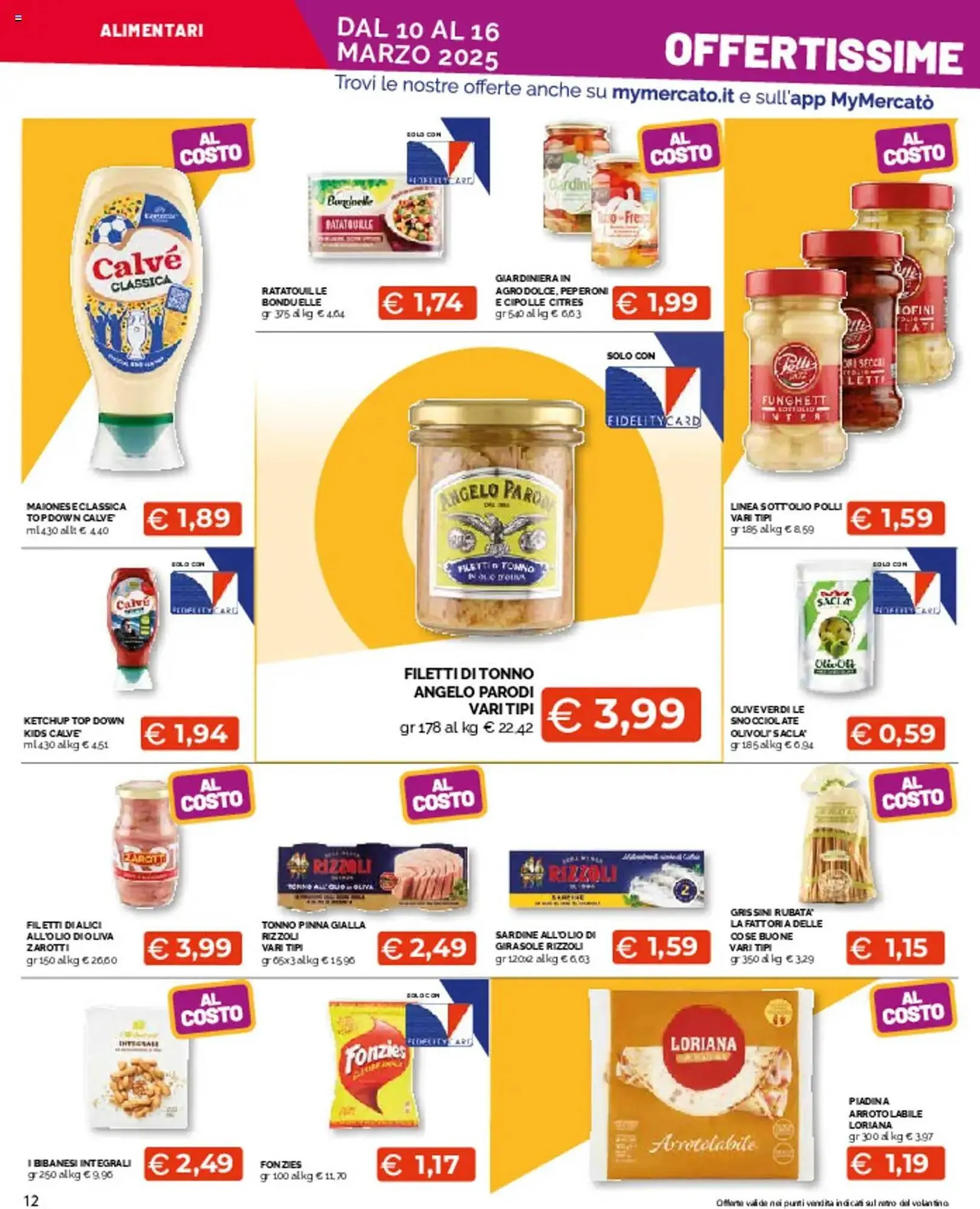 Volantino Mercatò Big da 10 marzo a 16 marzo di 2025 - Pagina del volantino 12