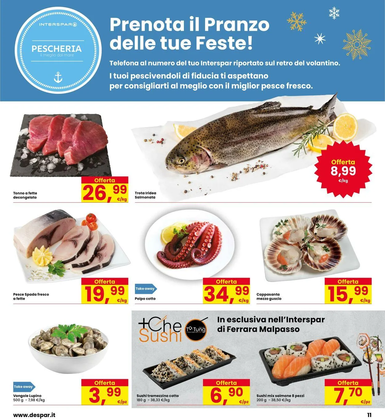 Interspar Volantino attuale da 5 dicembre a 14 dicembre di 2025 - Pagina del volantino 11
