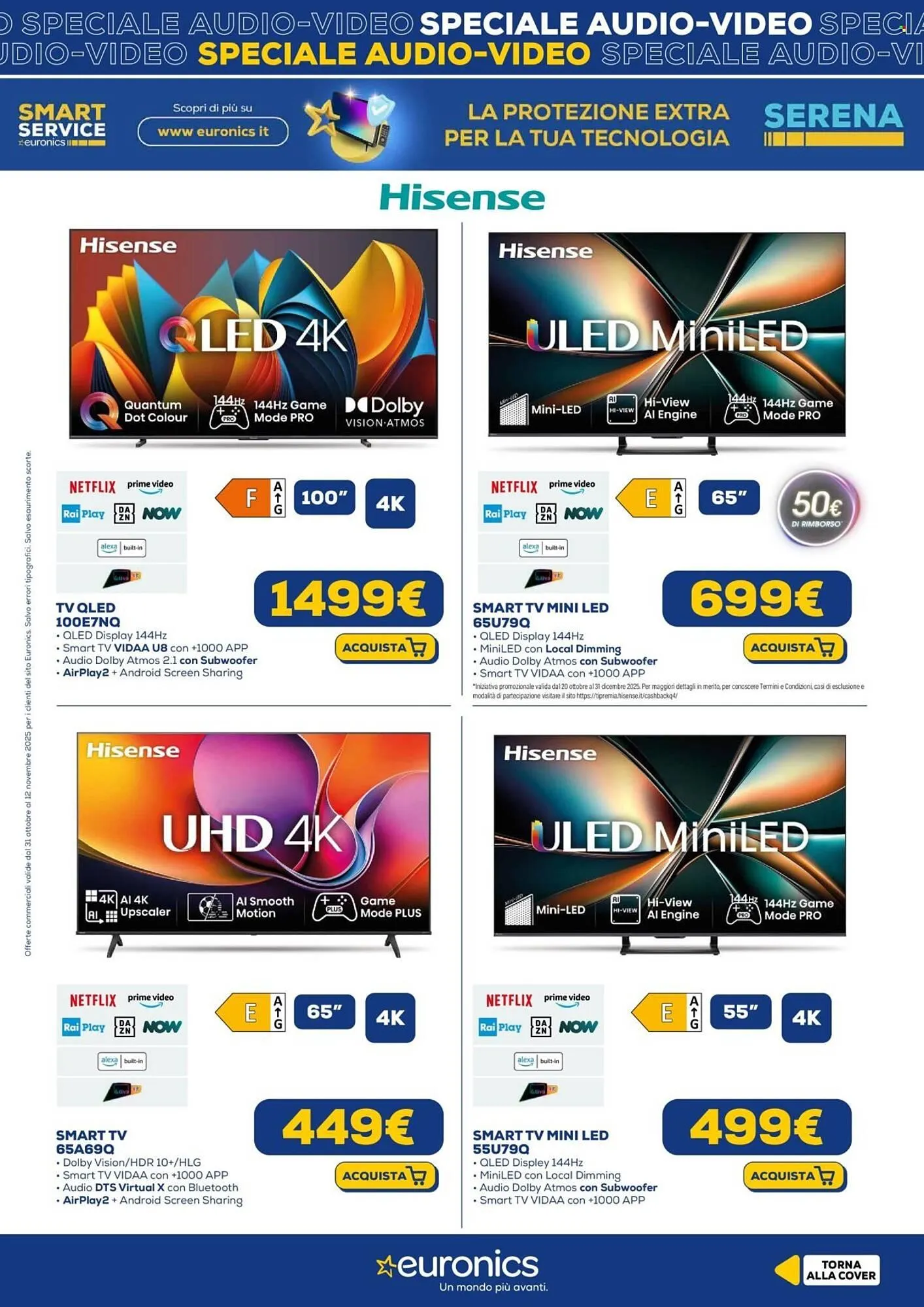 Volantino Euronics da 31 ottobre a 12 novembre di 2025 - Pagina del volantino 12
