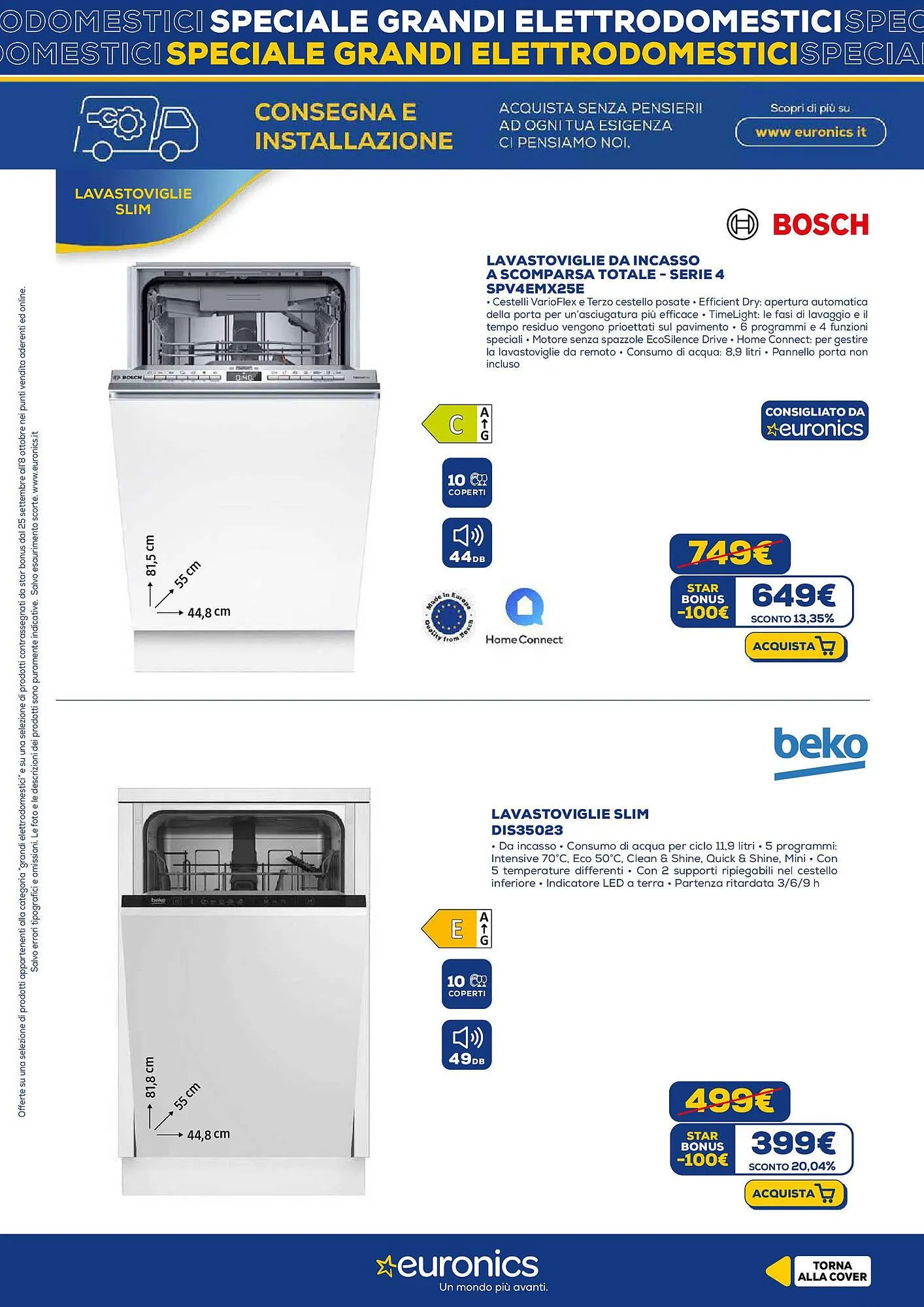 Volantino Euronics da 24 settembre a 8 ottobre di 2025 - Pagina del volantino 6