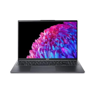 Acer Swift Go 16 SFG16-72-990J Intel Core Ultra 9 185H Computer portatile 40,6 cm (16") 3.2K 16 GB DDR5-SDRAM 1 TB SSD Wi-Fi 6E (802.11ax) Windows 11 Home Grigio