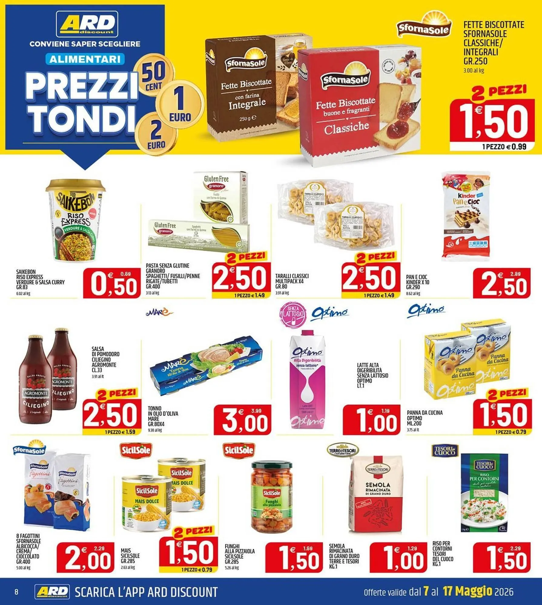 Volantino Ard Discount da 7 maggio a 17 maggio di 2026 - Pagina del volantino 8
