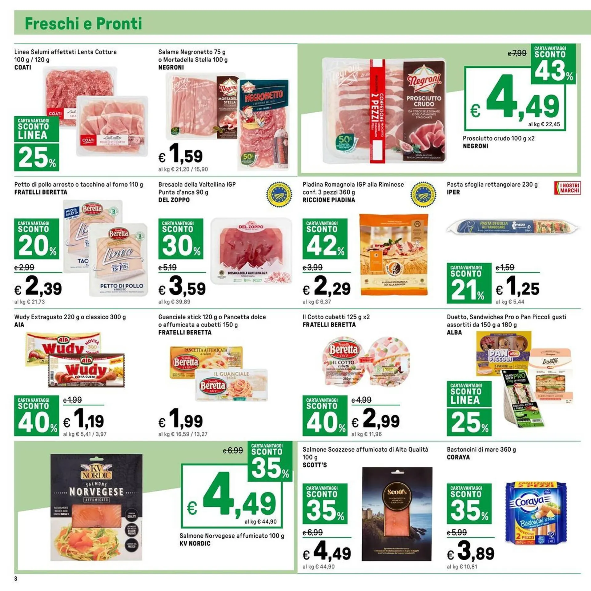 Volantino Iper La Grande da 21 luglio a 3 agosto di 2025 - Pagina del volantino 8