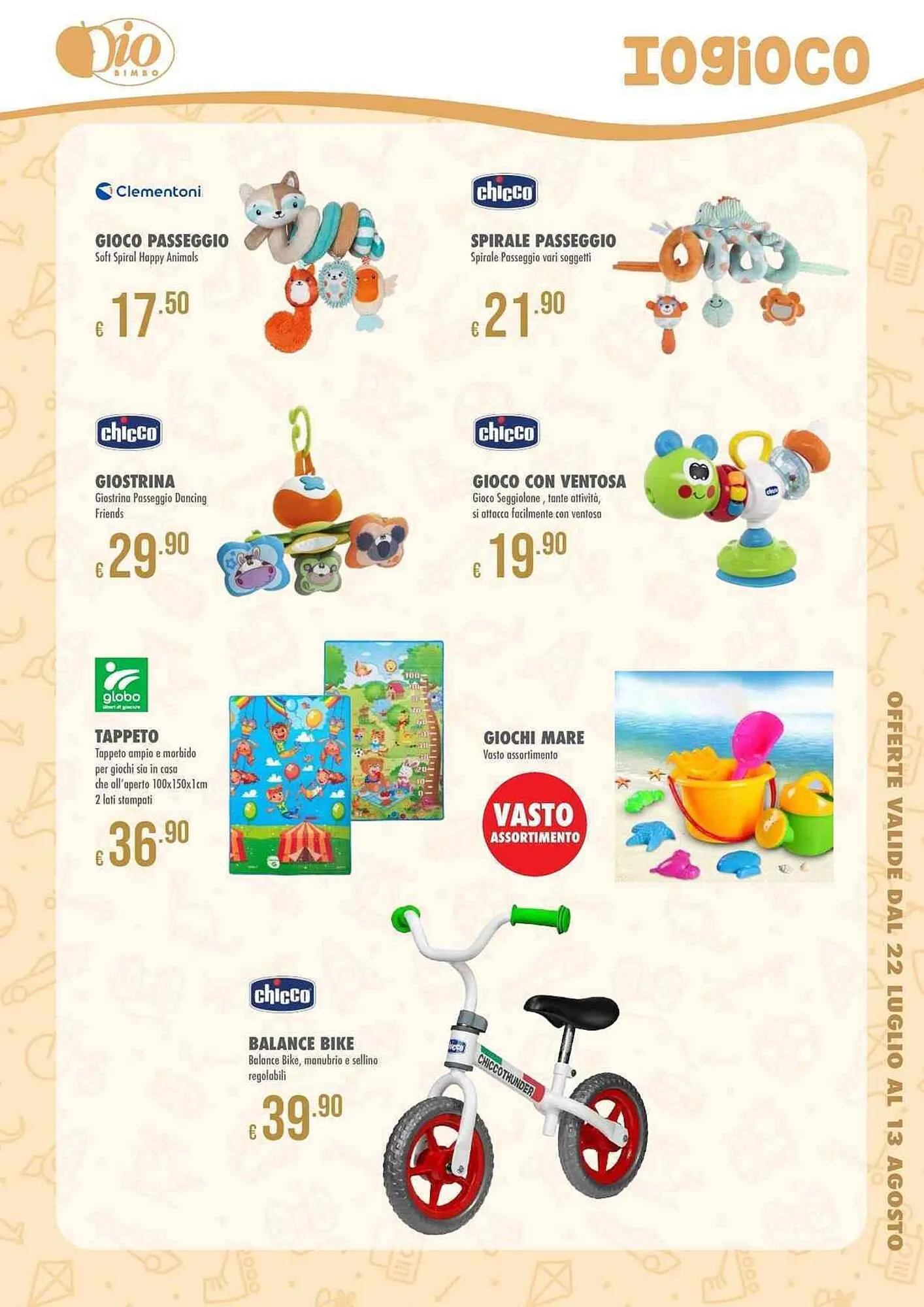 Volantino Io Bimbo da 24 luglio a 13 agosto di 2023 - Pagina del volantino 22