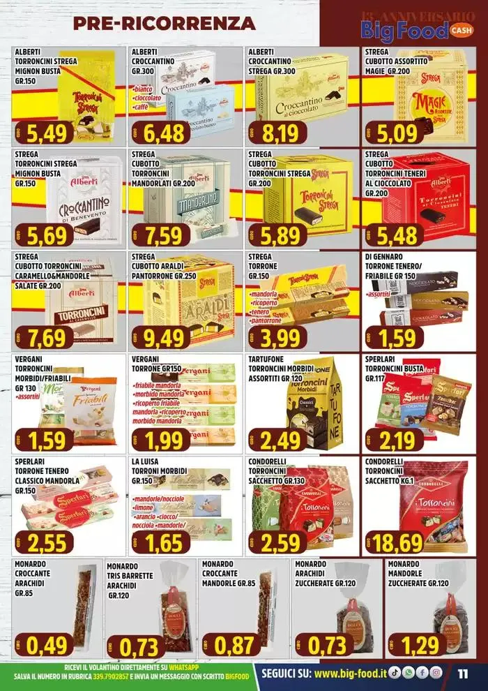 Festeggiamo il nostro 13 anniversario da 28 ottobre a 9 novembre di 2024 - Pagina del volantino 11