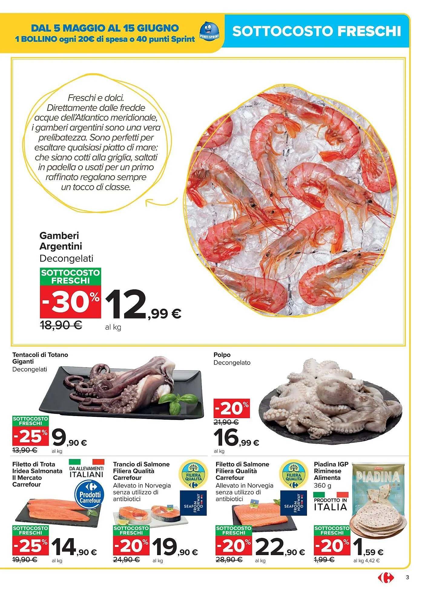 Volantino Carrefour Market da 16 maggio a 28 maggio di 2025 - Pagina del volantino 3