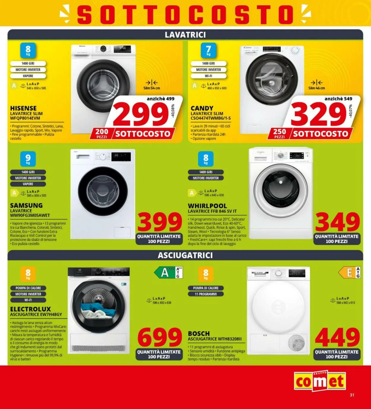 Comet Volantino attuale da 4 luglio a 13 luglio di 2025 - Pagina del volantino 31