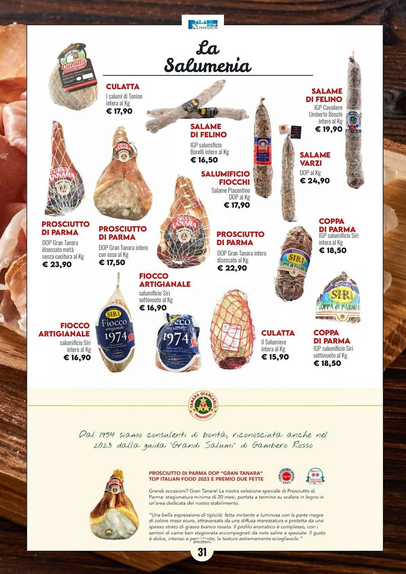 Volantino Paladini Otello Supermercato da 1 dicembre a 31 dicembre di 2025 - Pagina del volantino 31