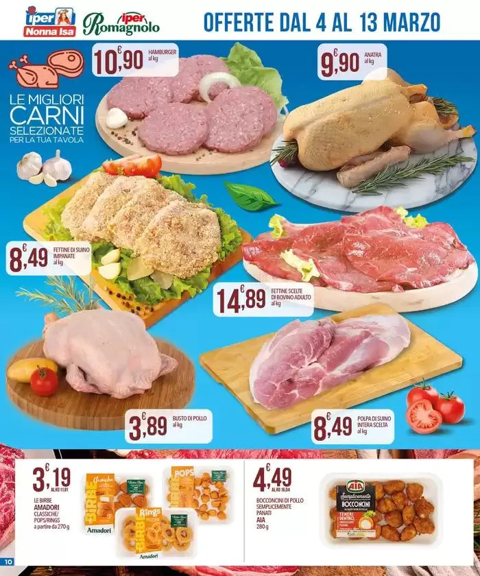 Iper offerte sottocosto da 4 marzo a 13 marzo di 2025 - Pagina del volantino 10