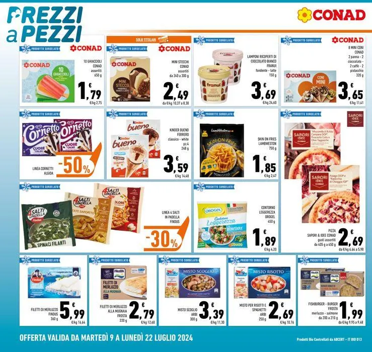 Prezzi a pezzi da 9 luglio a 22 luglio di 2024 - Pagina del volantino 20