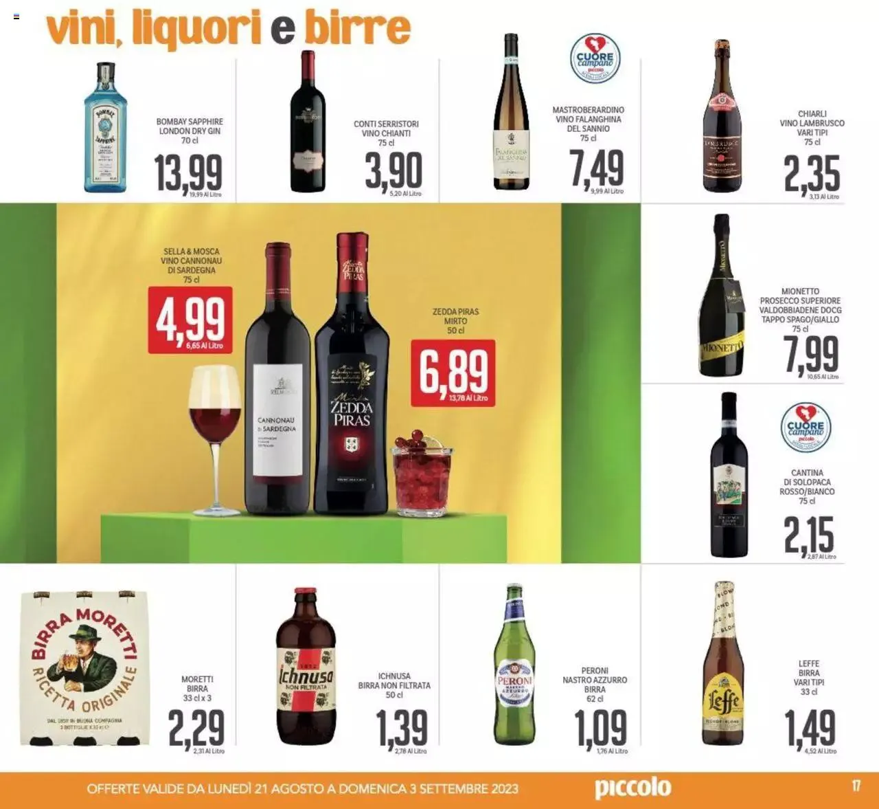 Volantino Piccolo da 21 agosto a 3 settembre di 2023 - Pagina del volantino 17