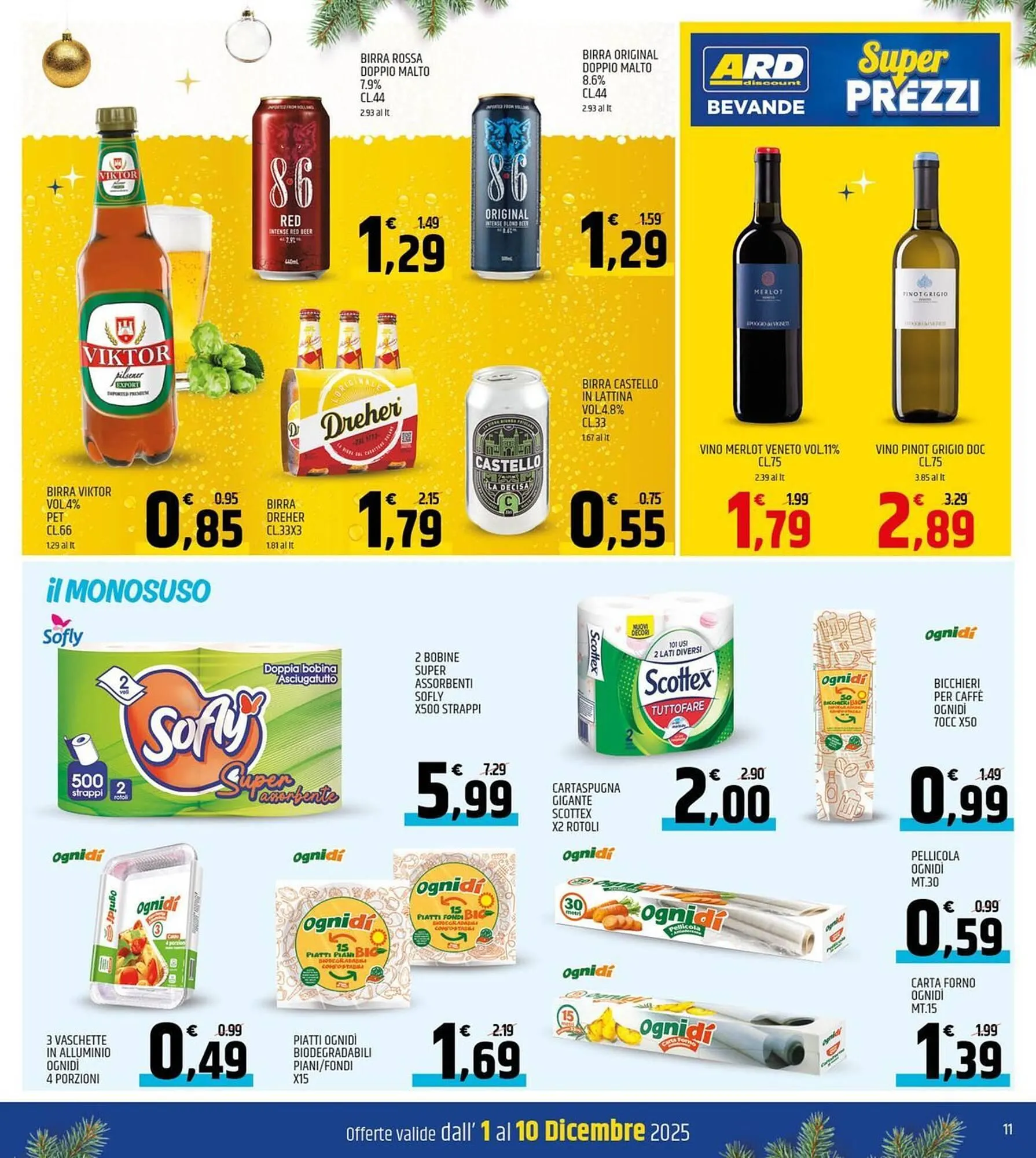 Volantino Ard Discount da 1 dicembre a 10 dicembre di 2025 - Pagina del volantino 11