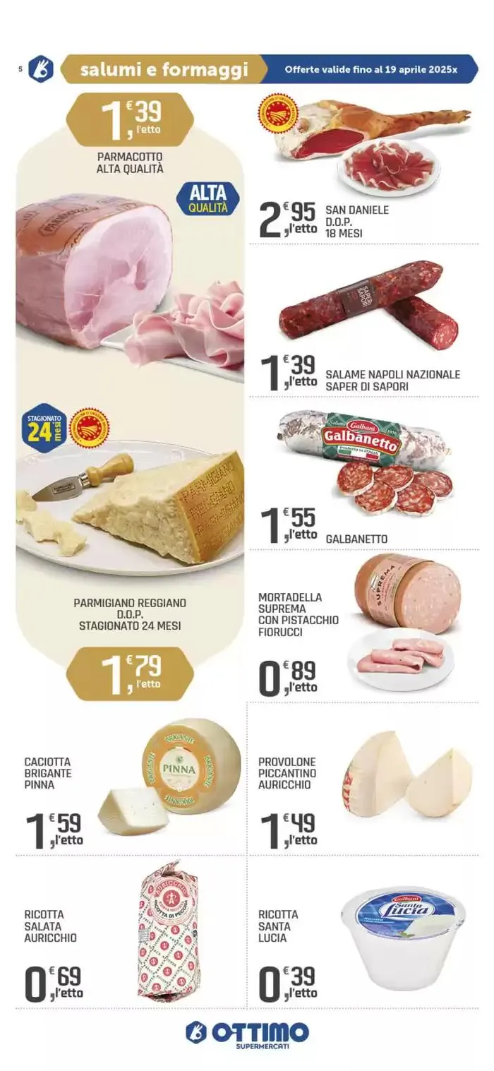 Offerte valide dal 9 al 19 Aprile 2025 da 15 aprile a 19 aprile di 2025 - Pagina del volantino 5