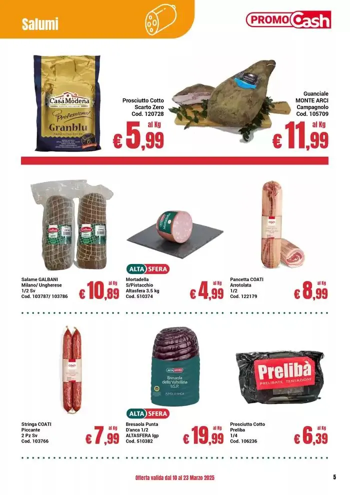 Promocash da 10 marzo a 23 marzo di 2025 - Pagina del volantino 5