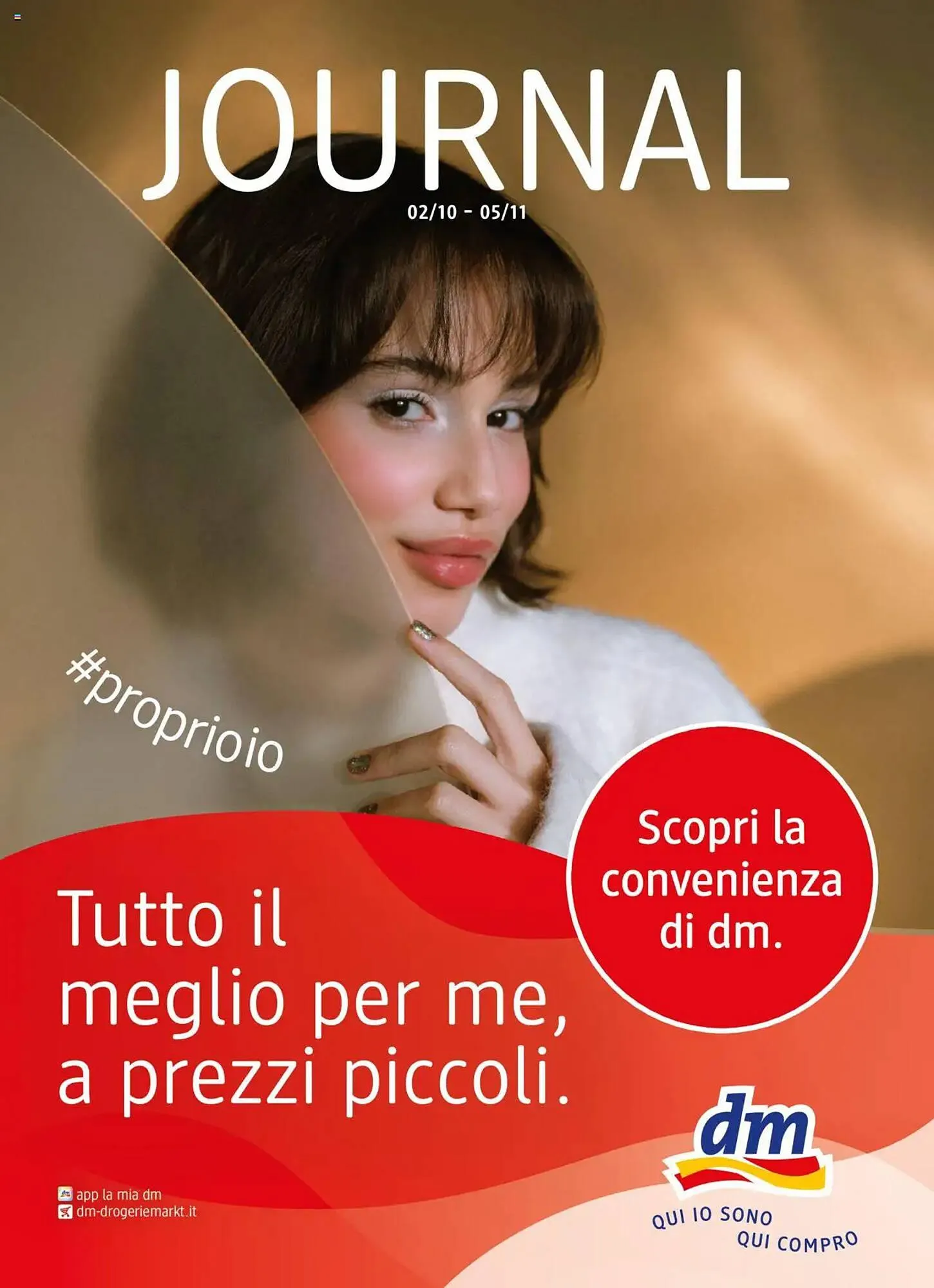 Volantino dm drogerie markt da 2 ottobre a 5 novembre di 2025 - Pagina del volantino 1