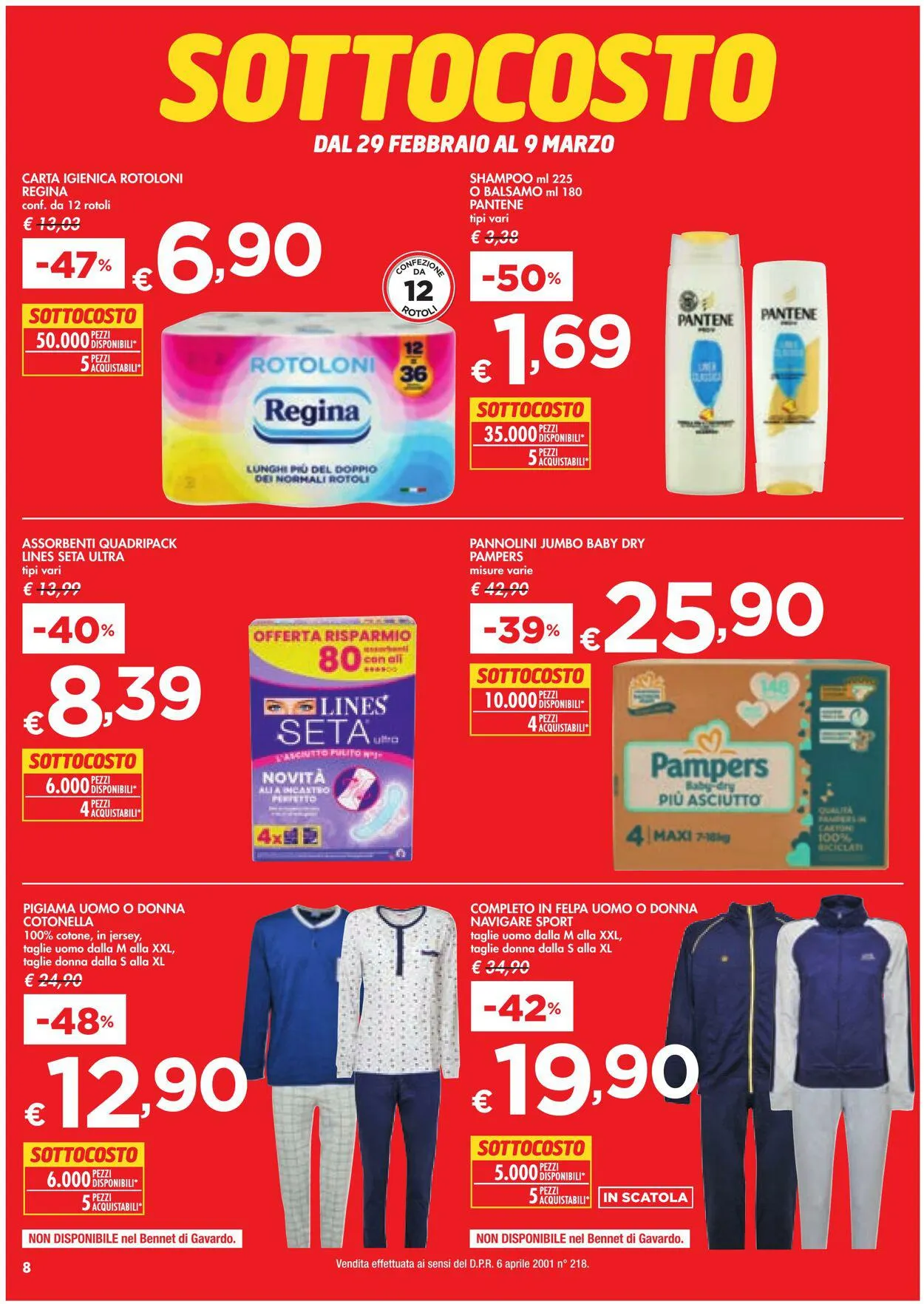 bennet Volantino attuale da 29 febbraio a 9 marzo di 2024 - Pagina del volantino 9