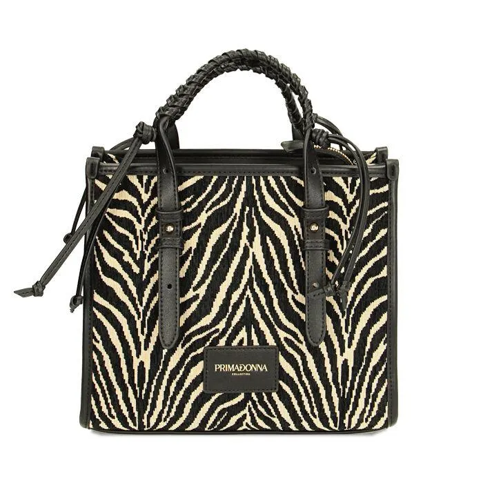 Borsa a mano zebrata