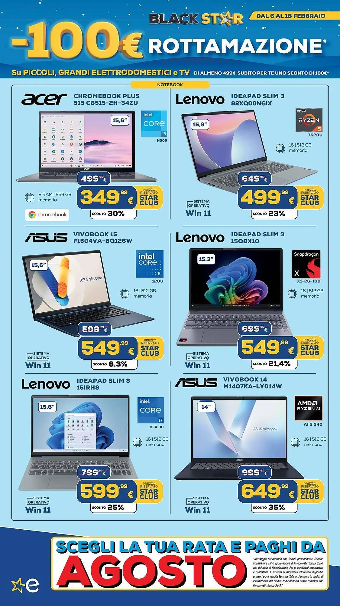 Volantino Euronics da 9 febbraio a 18 febbraio di 2026 - Pagina del volantino 11