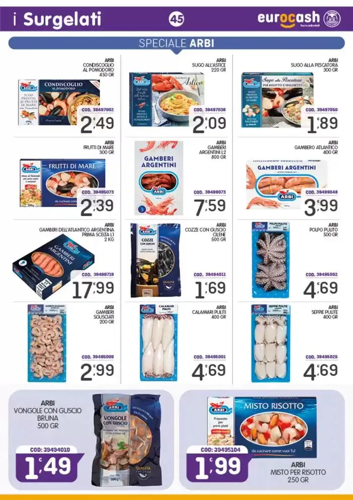 Sottocosto da 20 gennaio a 16 febbraio di 2025 - Pagina del volantino 45