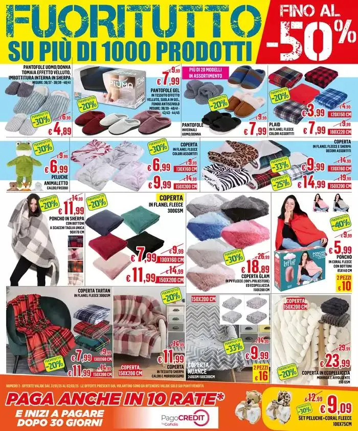 Fuori Tutto! - 50%! da 31 gennaio a 20 febbraio di 2025 - Pagina del volantino 6