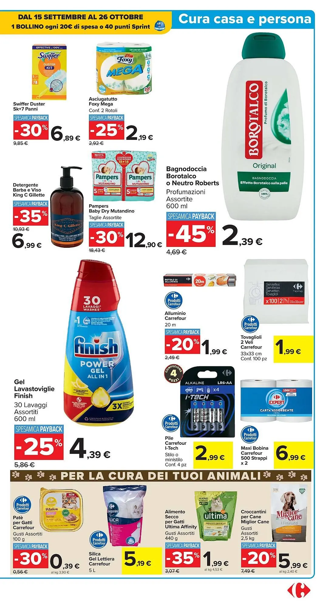 Volantino Carrefour Market da 10 ottobre a 19 ottobre di 2025 - Pagina del volantino 17