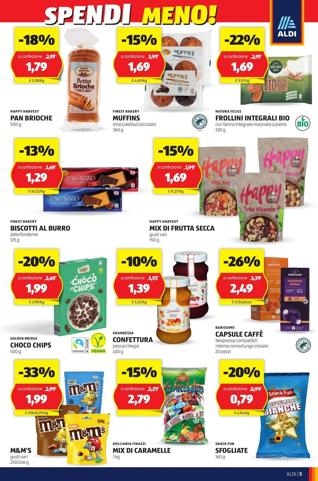 Aldi Volantino attuale da 16 settembre a 22 settembre di 2024 - Pagina del volantino 5