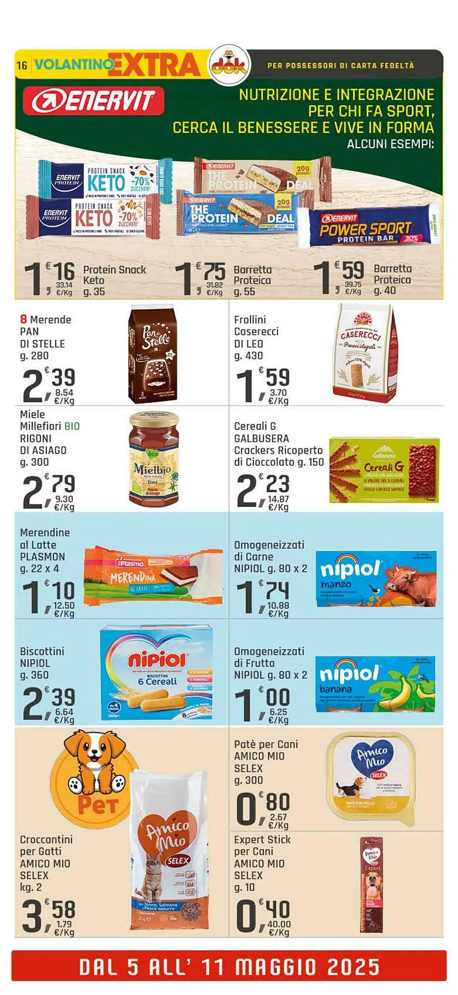 Volantino Supermercati Dok da 5 maggio a 11 maggio di 2025 - Pagina del volantino 16