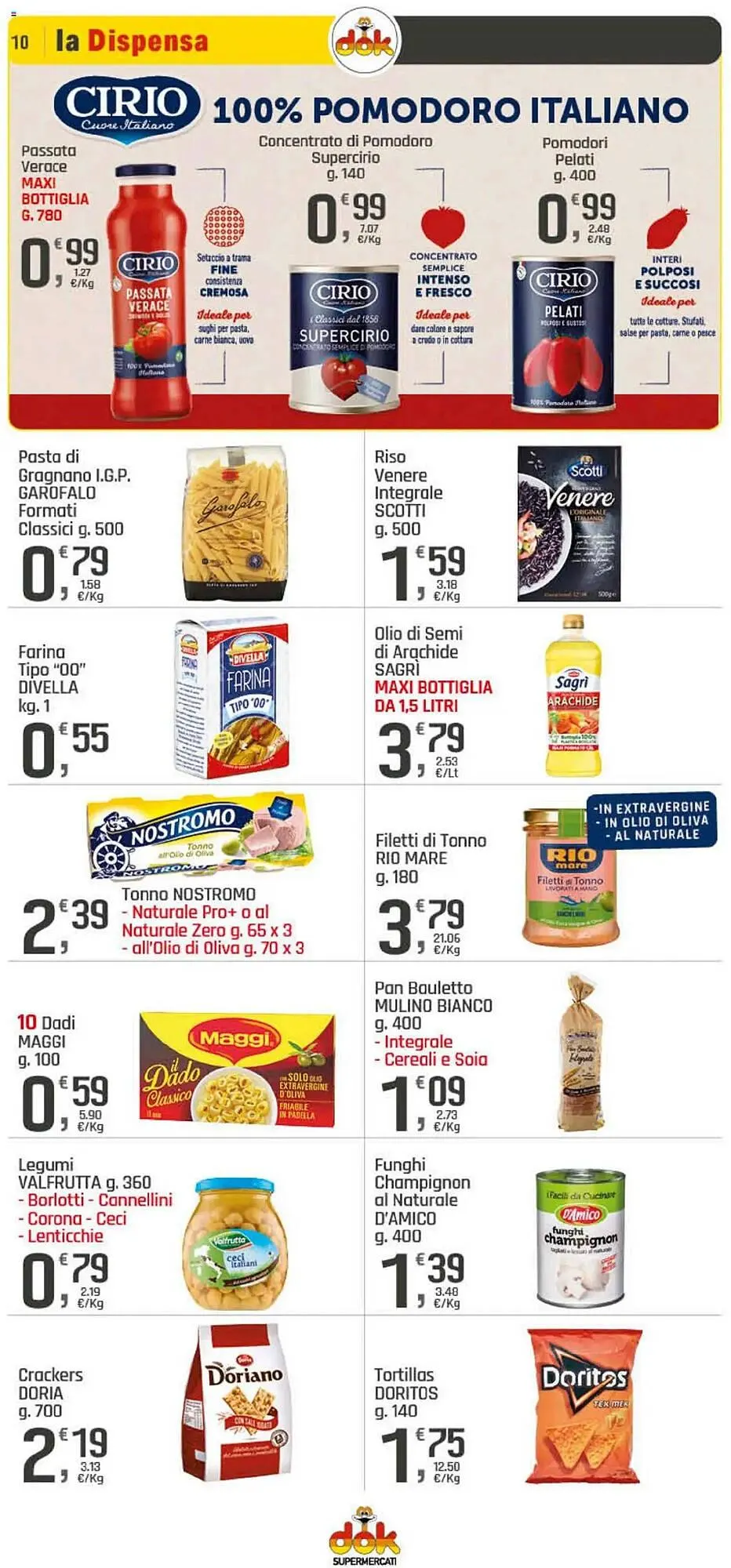 Volantino Supermercati Dok da 25 settembre a 8 ottobre di 2025 - Pagina del volantino 10