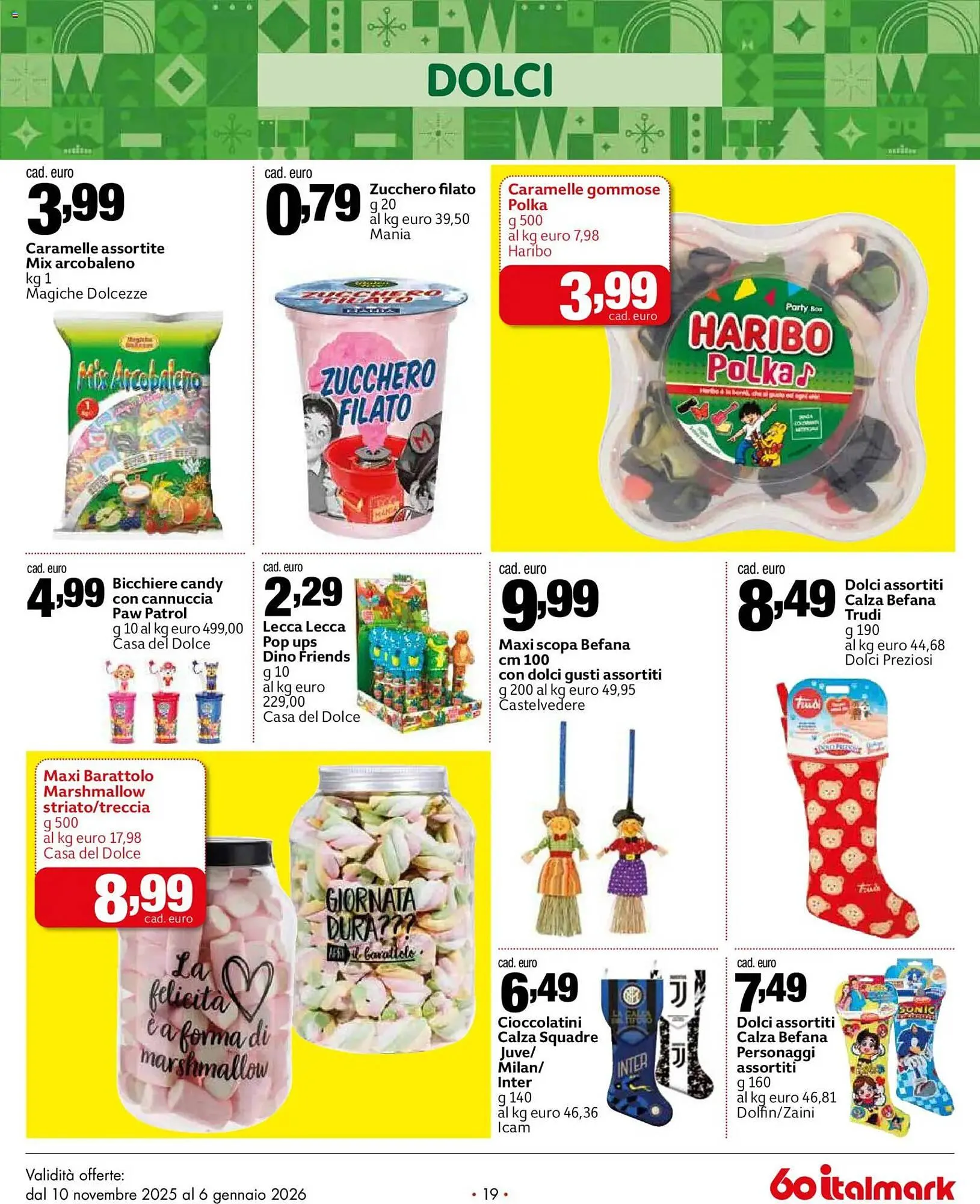 Volantino Italmark da 10 novembre a 6 gennaio di 2026 - Pagina del volantino 19