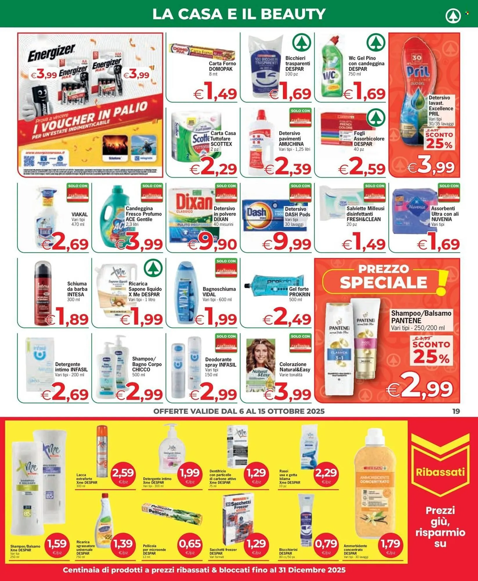 Volantino Despar da 6 ottobre a 15 ottobre di 2025 - Pagina del volantino 19