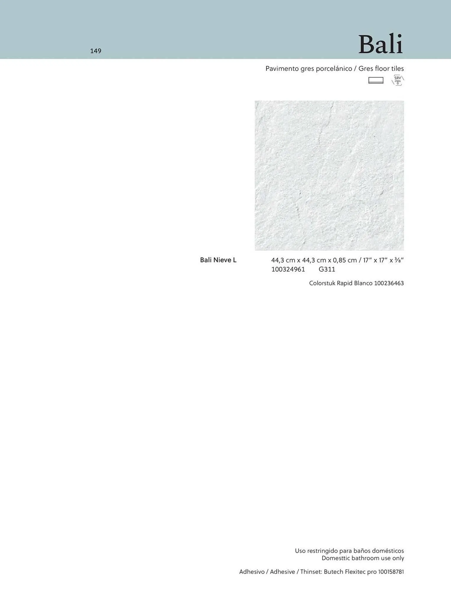Catalogue Porcelanosa du 27 juin au 31 décembre 2025 - Catalogue page 149