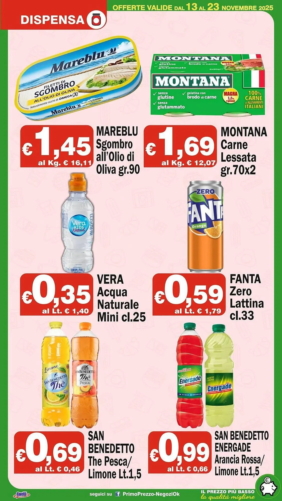 Volantino Primo Prezzo da 13 novembre a 23 novembre di 2025 - Pagina del volantino 10