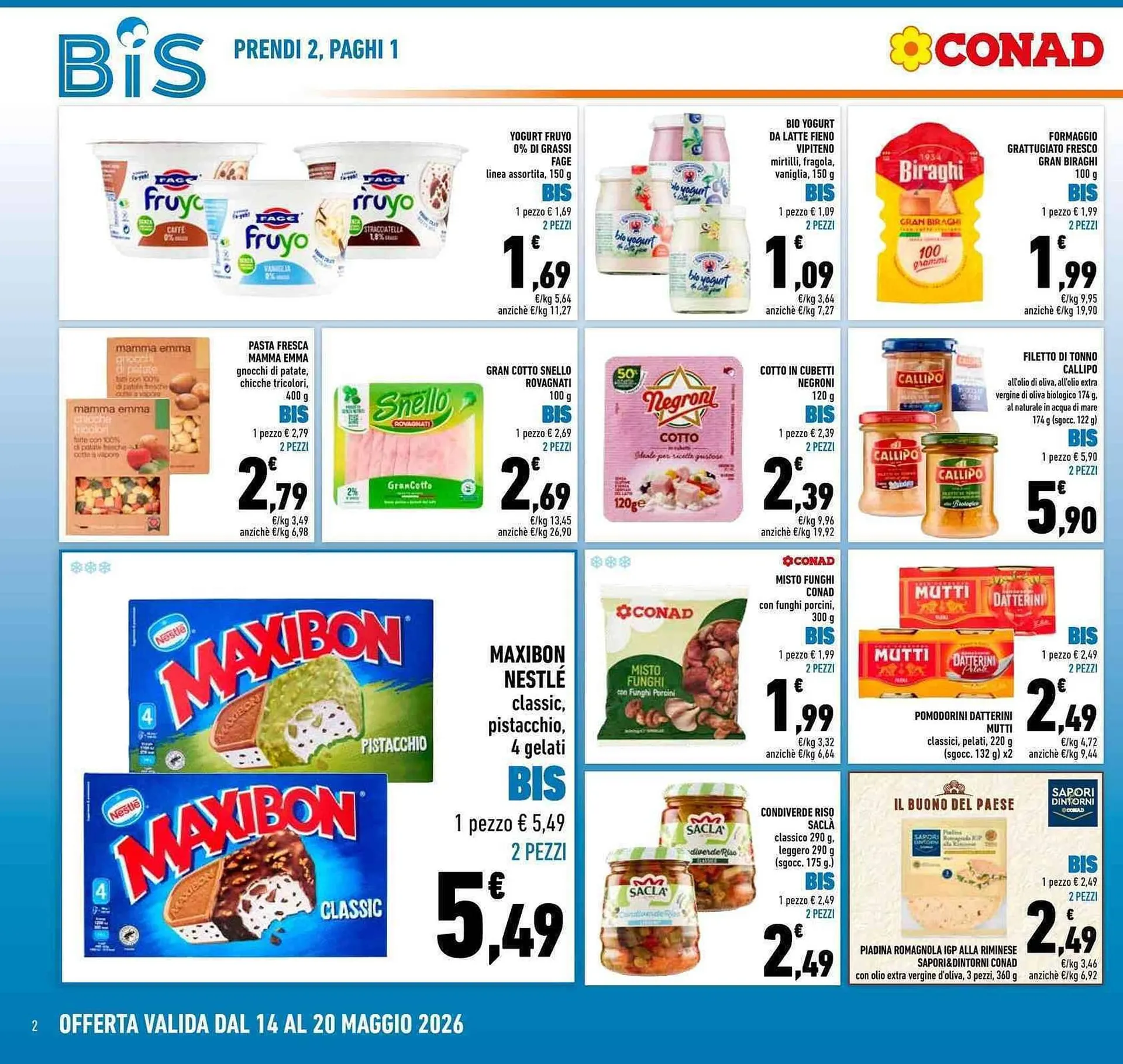 Volantino Conad da 14 maggio a 20 maggio di 2026 - Pagina del volantino 2
