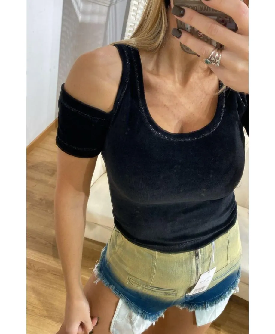 Maglia in ciniglia n.1