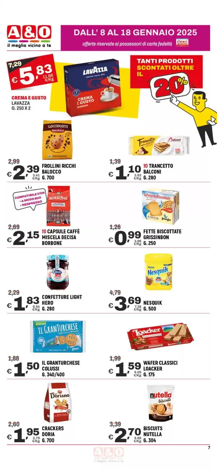 Sconti di inizio anno! da 8 gennaio a 18 gennaio di 2025 - Pagina del volantino 7